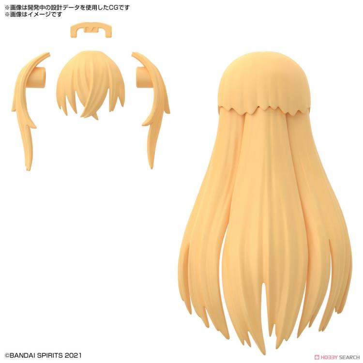 Bandai 30 Minutes Sisters 30MS Option Hair Style Parts Vol. 4 - Anime Model Kit Accessories for Customization (4-Piece Set) | Perfect for Doll Collectors & DIY Cosplay Projects
