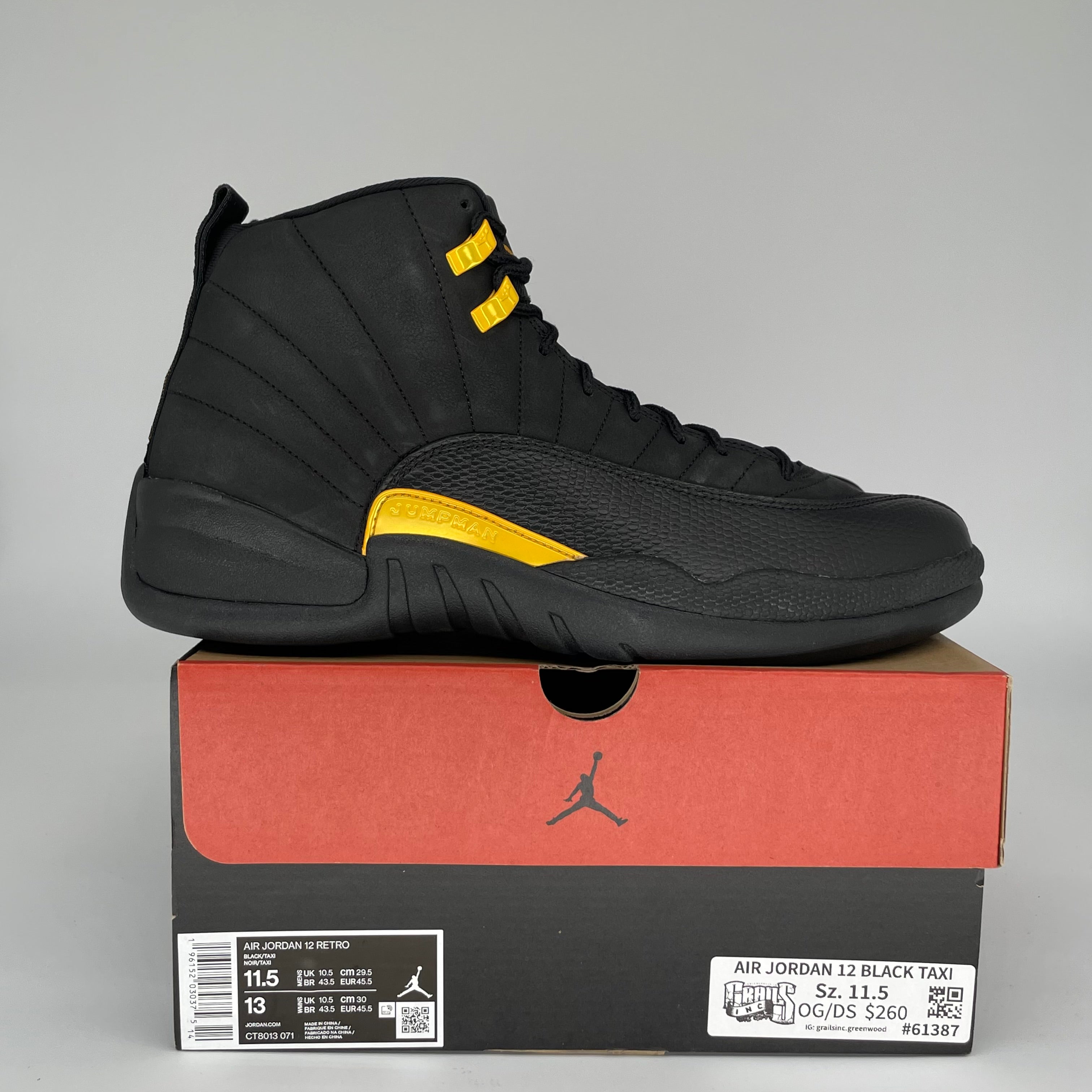 Original Air Jordan 12 Retro 