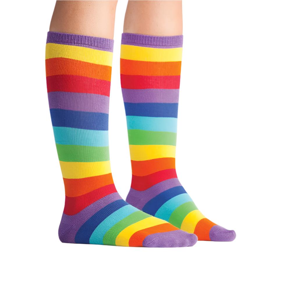 Super Juicy Knee High Socks for Teens - Fun & Colorful Junior Socks for School, Sports & Everyday Wear