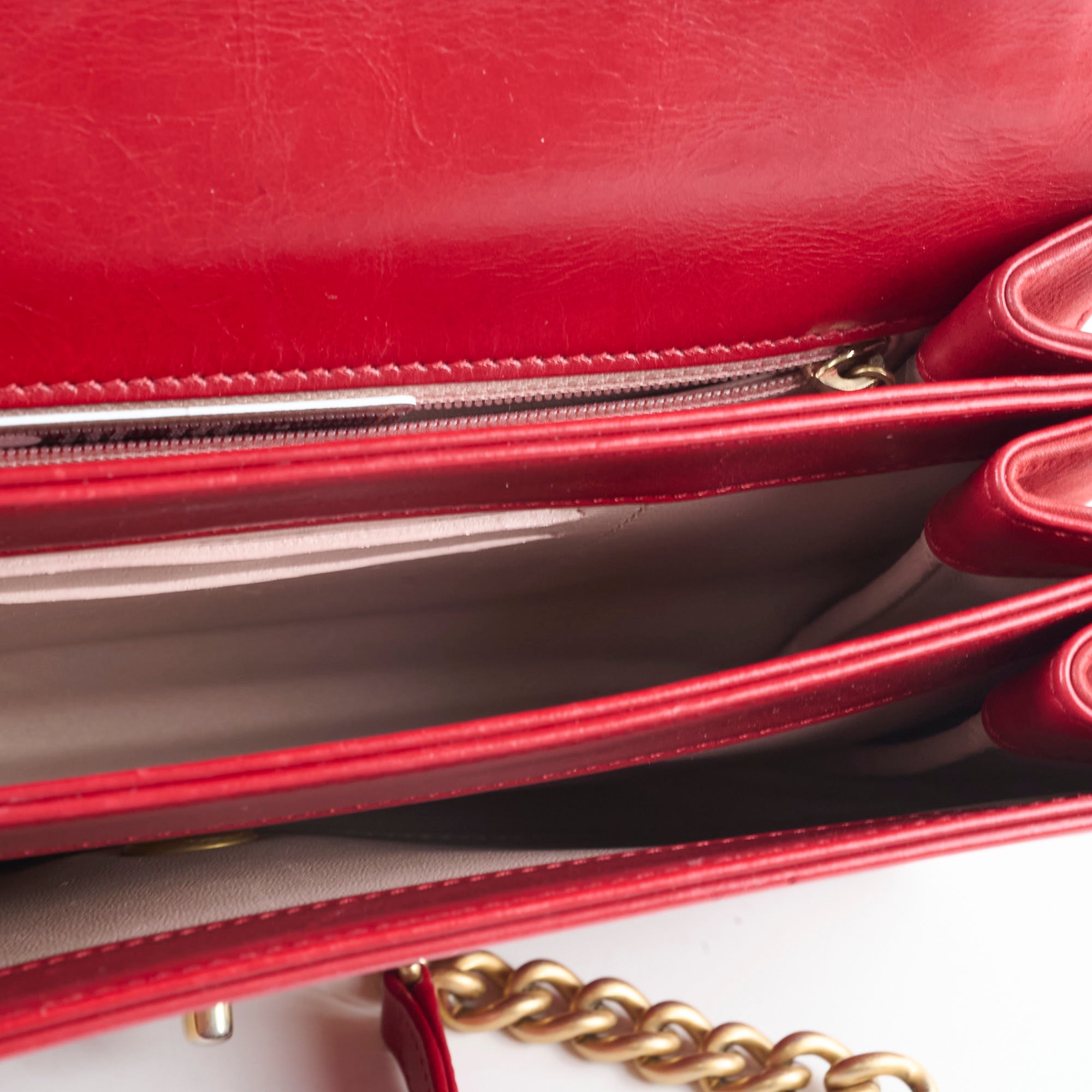 Chanel Classic Flap Bag in Seasonal Red Calfskin Leather - Perfect for Parties, Dates & Special Occasions