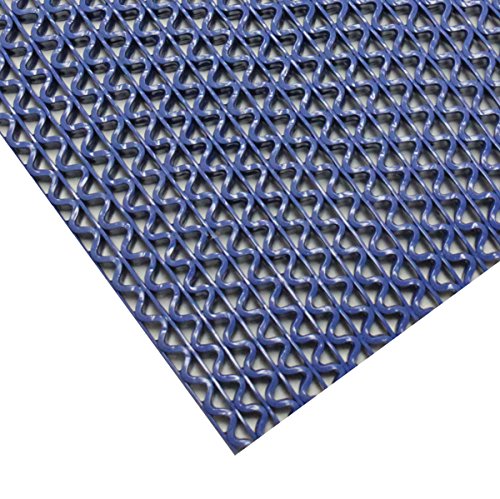 3M 3200 Safety-Walk Blue Anti-Slip Floor Mat 3' x 6' for Heavy Traffic & Wet Areas - Ideal for Commercial Kitchens, Pool Decks, and Industrial Workplaces