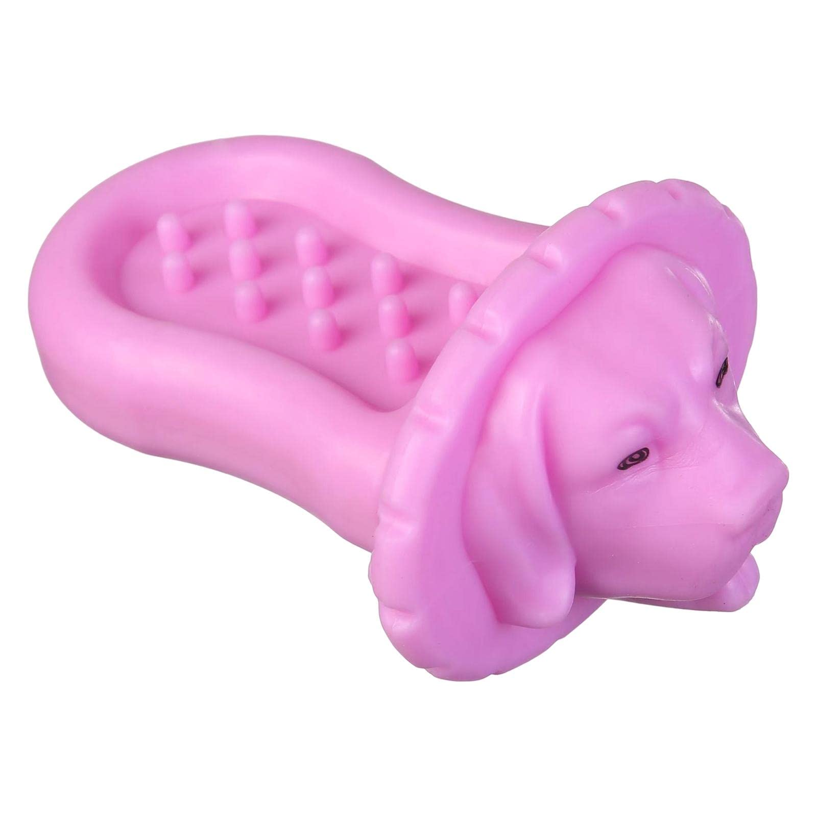Enakshi Dog Licking Mat & Slow Feeder Bowl - Pink Pet Chew Toy for Puppy Treat Games | Perfect for Mealtime Fun & Anxiety Relief