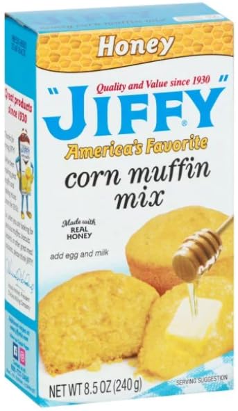 Premium Cornbread Flour Mix & King Combo QR Code (Honey Style, 2-Pack) - Perfect for Baking, Gifts & Southern-Style Cooking