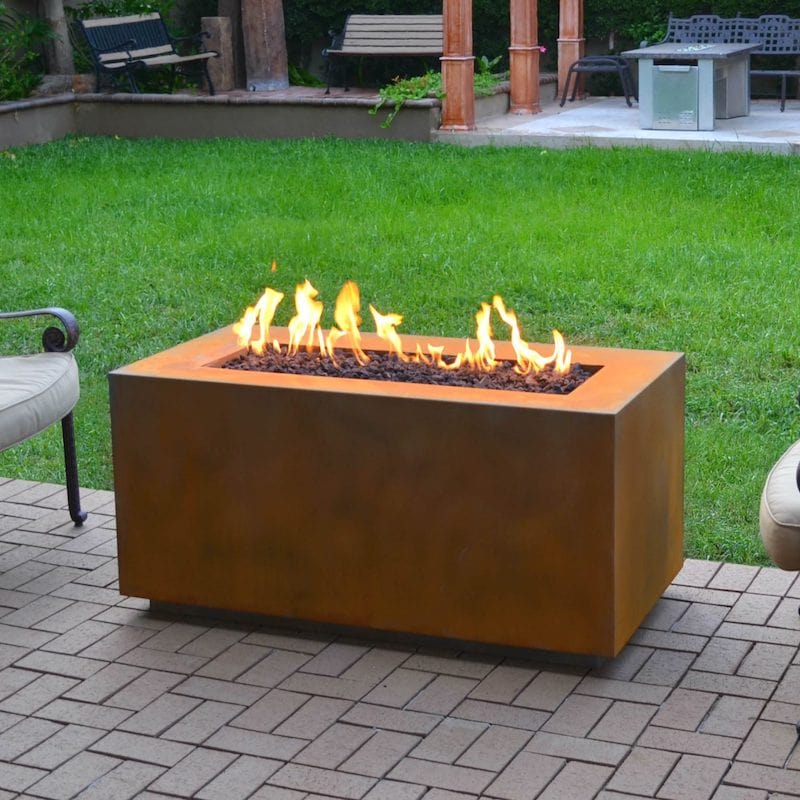 Pismo Collection Fire Pits - Outdoor Fire Pit for Backyard, Patio & Camping - Stainless Steel Fire Bowl with Spark Screen - Perfect for S'mores & Gatherings