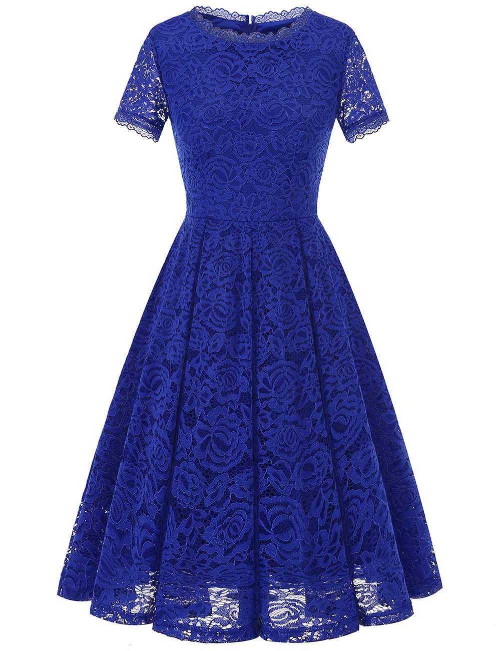 DRESSTELLS Women's Elegant Lace Cocktail Dress for Weddings, Parties & Homecoming | Formal Bridesmaid & Wedding Guest Dress | Back to School & Special Occasions | 2023 Fashion Trend