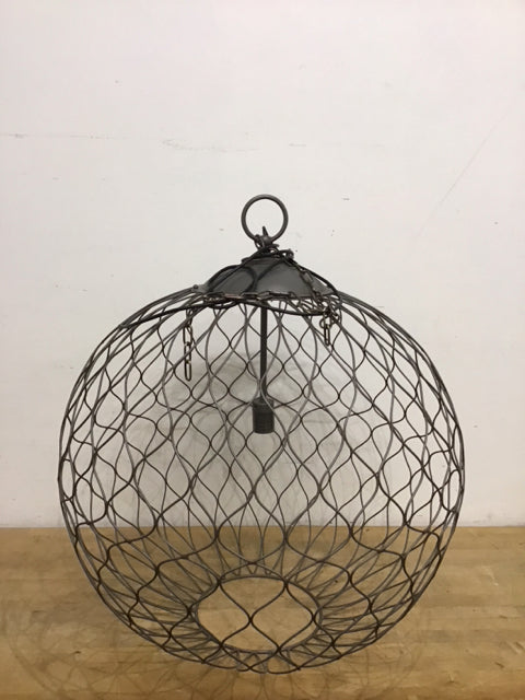 31-Inch Iron Pendant Chandelier - Modern Farmhouse Ceiling Light Fixture for Dining Room, Kitchen Island & Entryway | Crate & Barrel