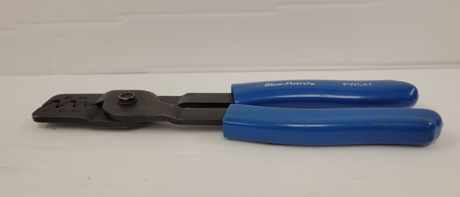 Blue Point Crimper Tool - Professional Wire Crimping Pliers for Electrical and Automotive Applications - Perfect for DIY, Home Repair, and Industrial Use