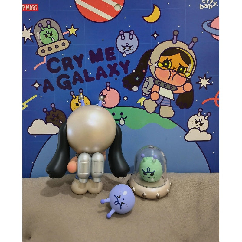 Crybaby Cry Me A Galaxy Figurine 2025 Limited Edition Collectible - Rare Anime-Inspired Space-Themed Decoration for Home, Office & Gift Giving