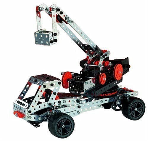 MECCANO Erector Super Construction 25-in-1 Motorized Building Set - 638-Piece STEM Educational Toy for Kids Ages 10+ | Creative Engineering Kit for School Projects & Hands-On Learning