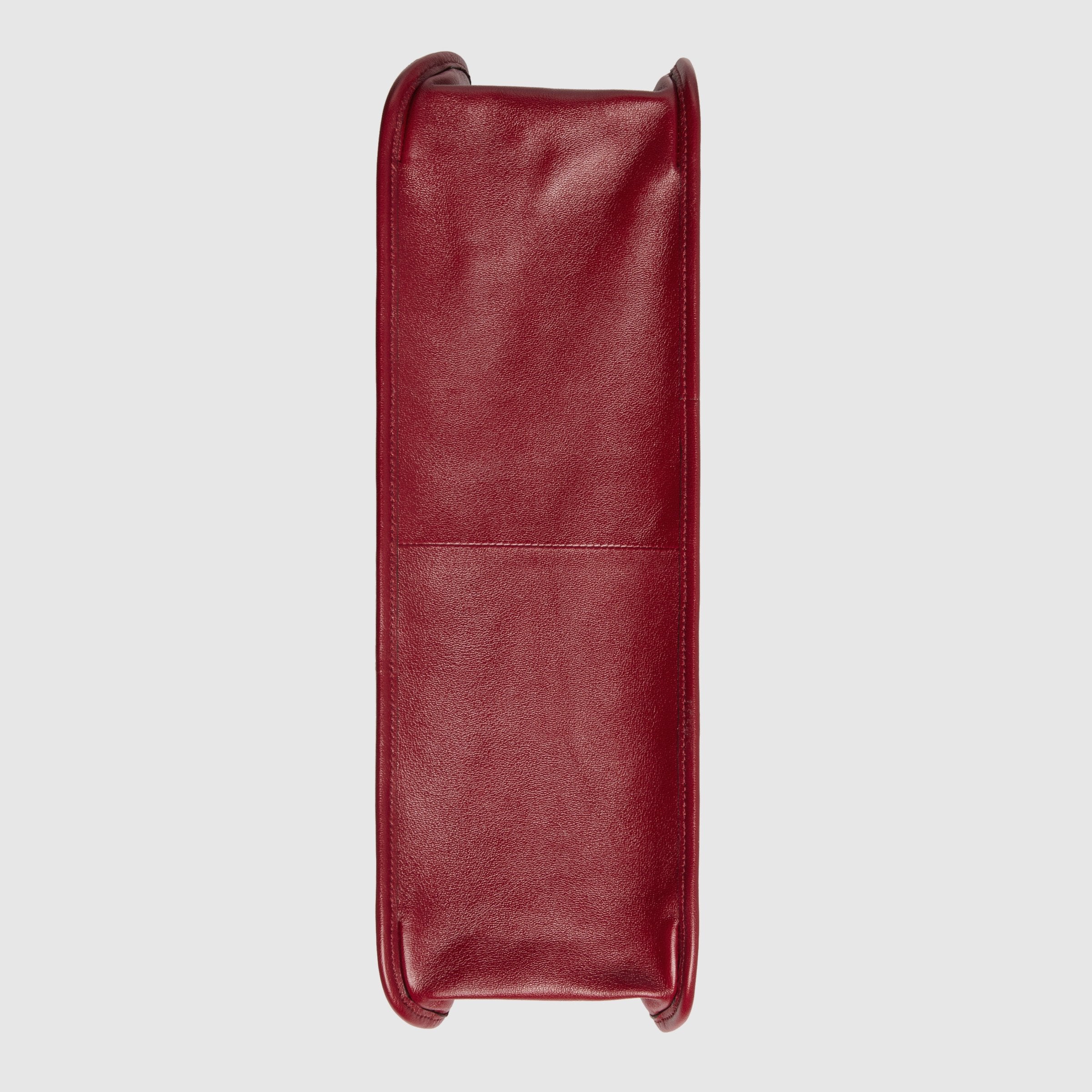 Gucci 1955 Horsebit Large Tote Bag in Red - Luxury Leather Handbag for Women, Perfect for Work, Travel & Everyday Use