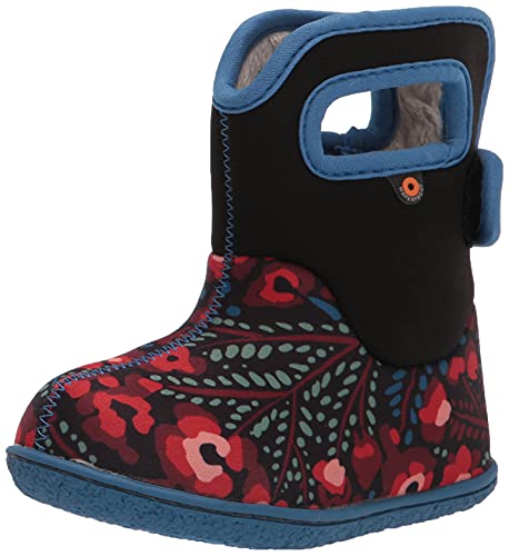 Super Flowers Print - Black