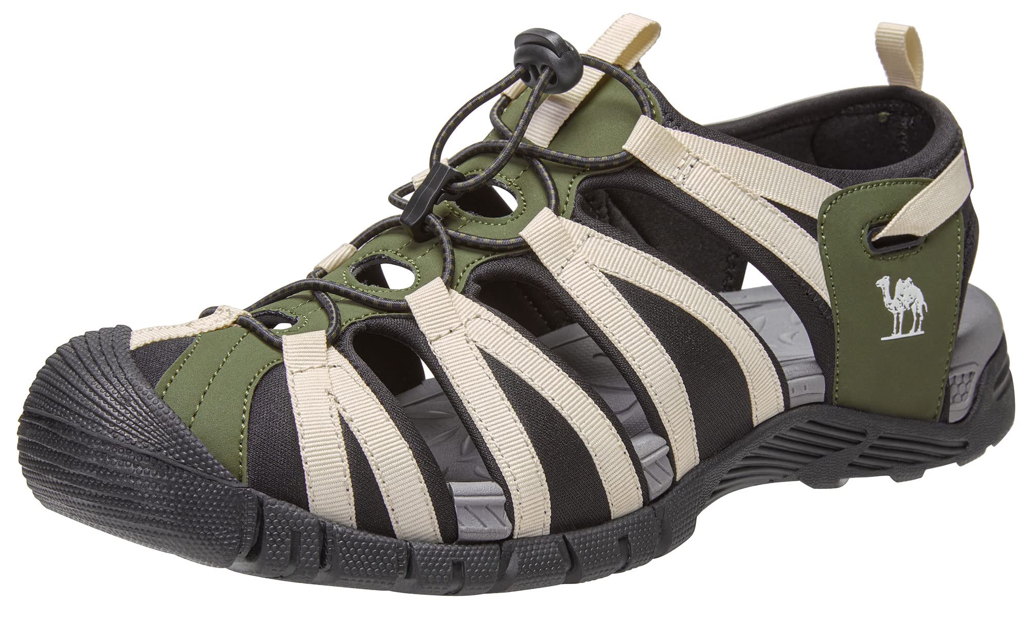 CAMEL CROWN Men's Waterproof Hiking Sandals - Non-Slip for Beach & Outdoor Activities