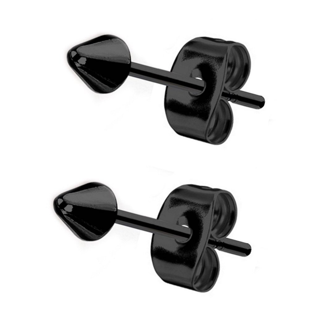 Stainless Steel Cone Spike Earrings for Women - Stylish Studs for Parties & Daily Wear