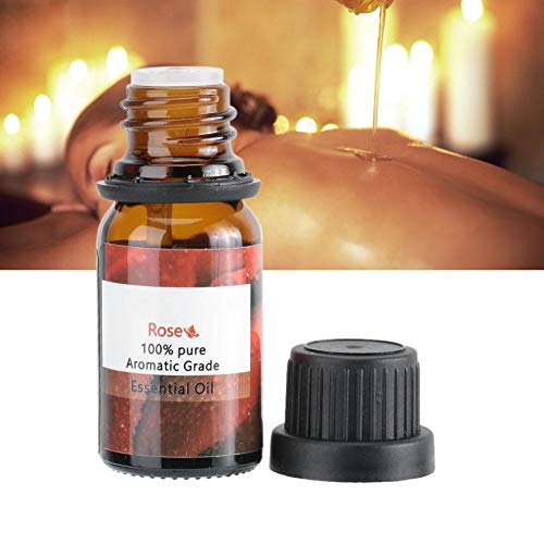 10ml Pure Rosehip Massage Essential Oil - Natural Aromatherapy for Stress Relief, Body Care & Relaxation - Perfect for Home Spa, Salon Treatments & Self-Care Rituals