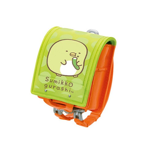 San-x Sumikko Gurashi Miniature 1.5 Inch School Bag Collectible Toy - Cute Japanese Character Backpack for Kids, Display & Collection