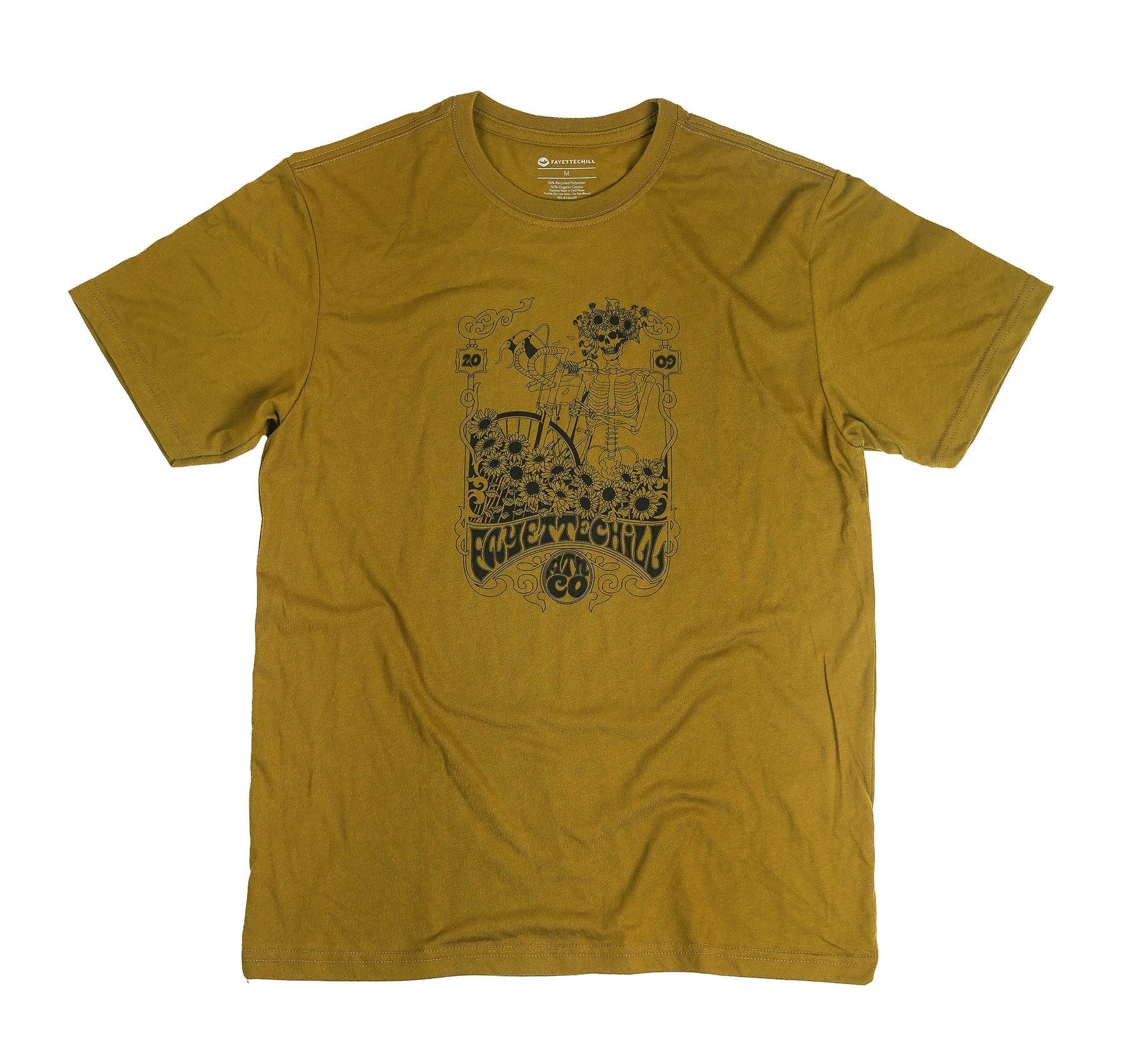 Grateful Skeleton Graphic T-Shirt for Men - Soft Cotton Short Sleeve Tee - Casual Streetwear & Festival Outfit