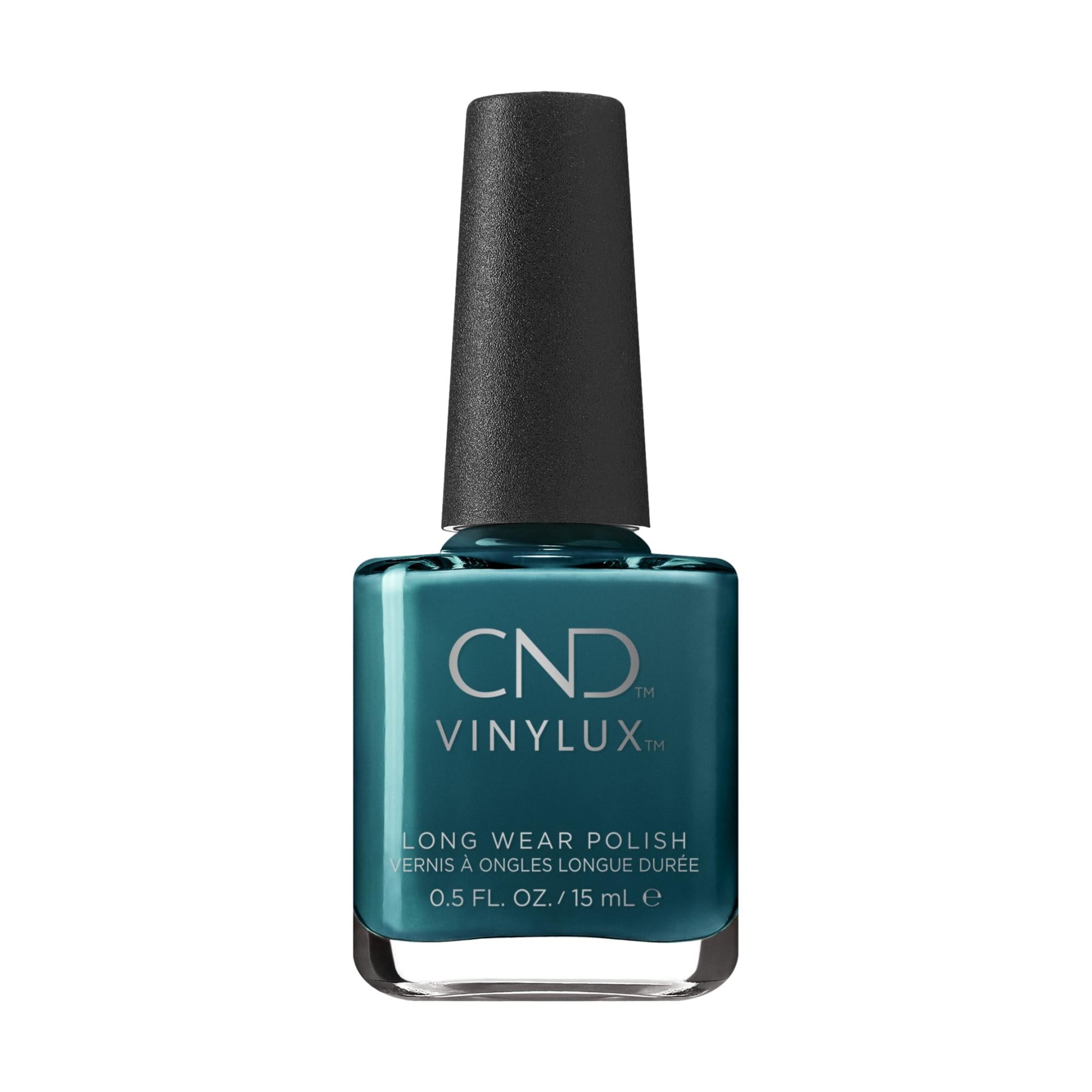 CND Vinylux Long Wear Nail Polish - Teal Time (0.5 fl oz) - Chip-Resistant, Week-Last Finish for Salon-Quality Manicures at Home | Perfect for Parties, Weddings & Everyday Wear