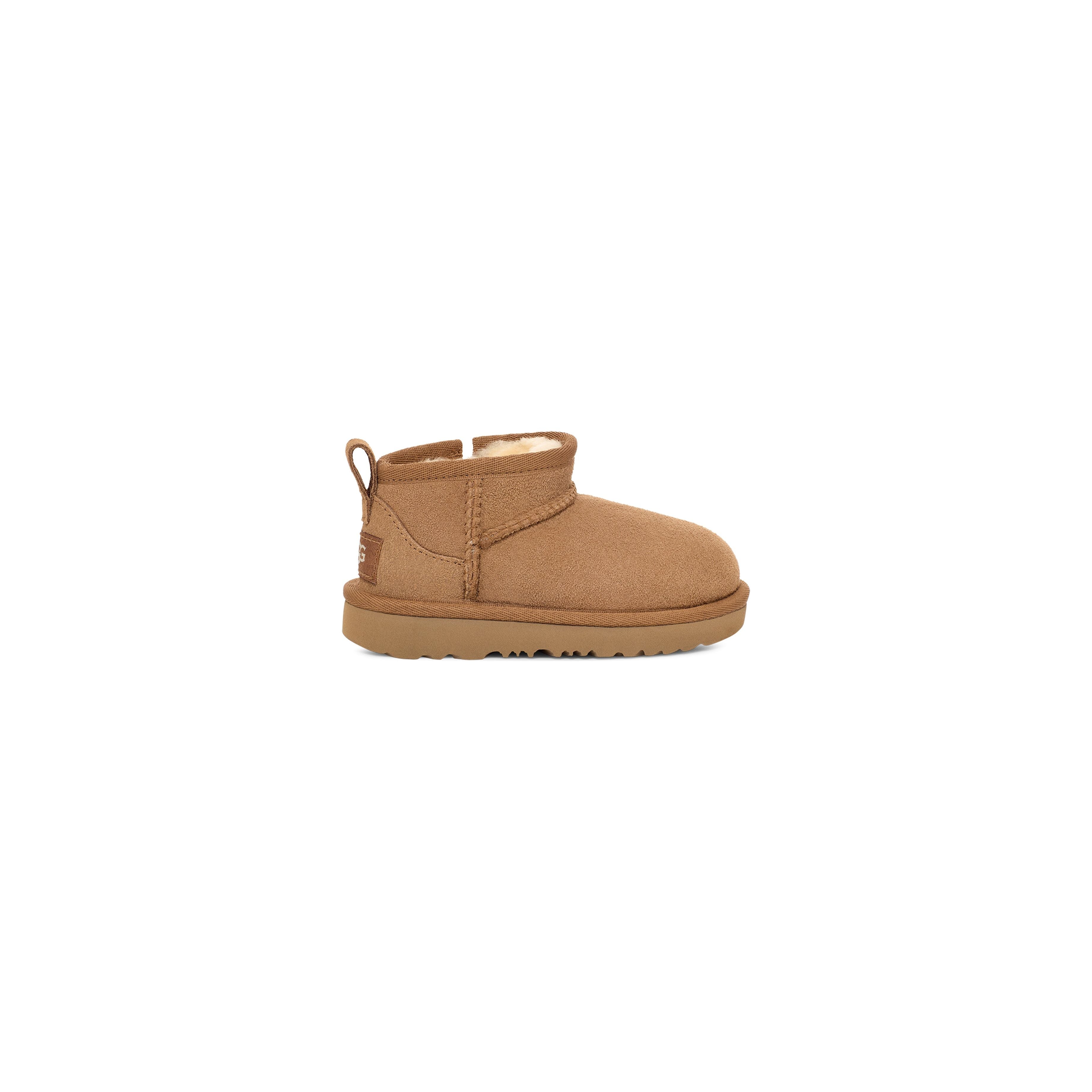 UGG Toddler's Classic Ultra Mini Boot in Chestnut - Warm Winter Boots for Kids, Waterproof & Comfortable - Perfect for Snow Play, School & Outdoor Activities