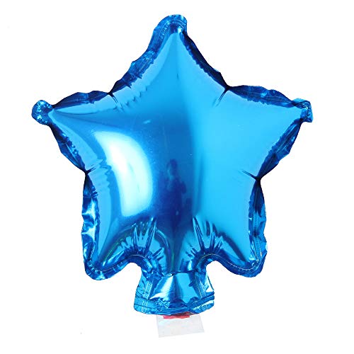 5pcs 5 Inch Blue Star