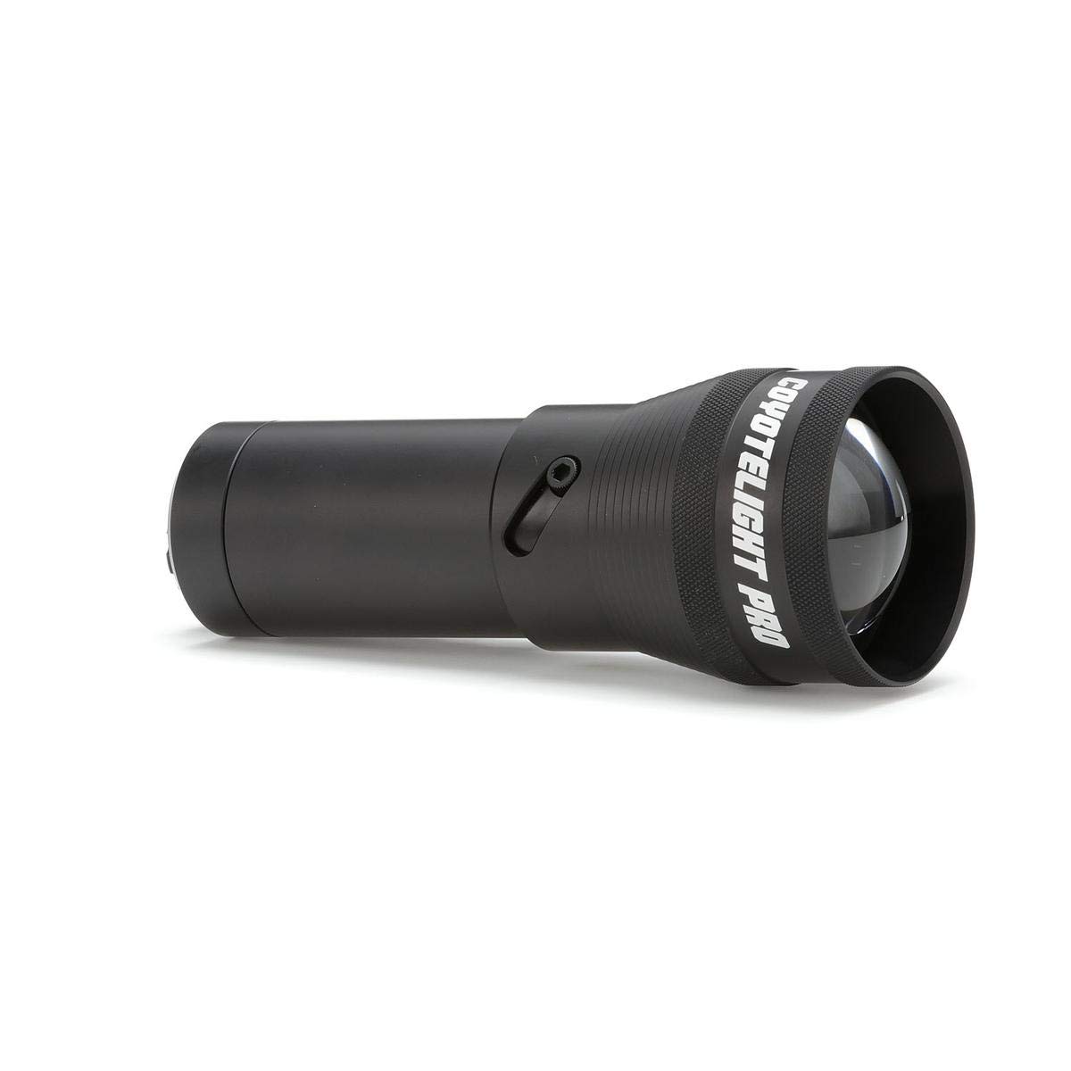 HME COYOTE LIGHT Pro - Durable Rechargeable Hunting Flashlight with Adjustable Intensity & Night Vision | Includes Batteries, Case, Handle, 1