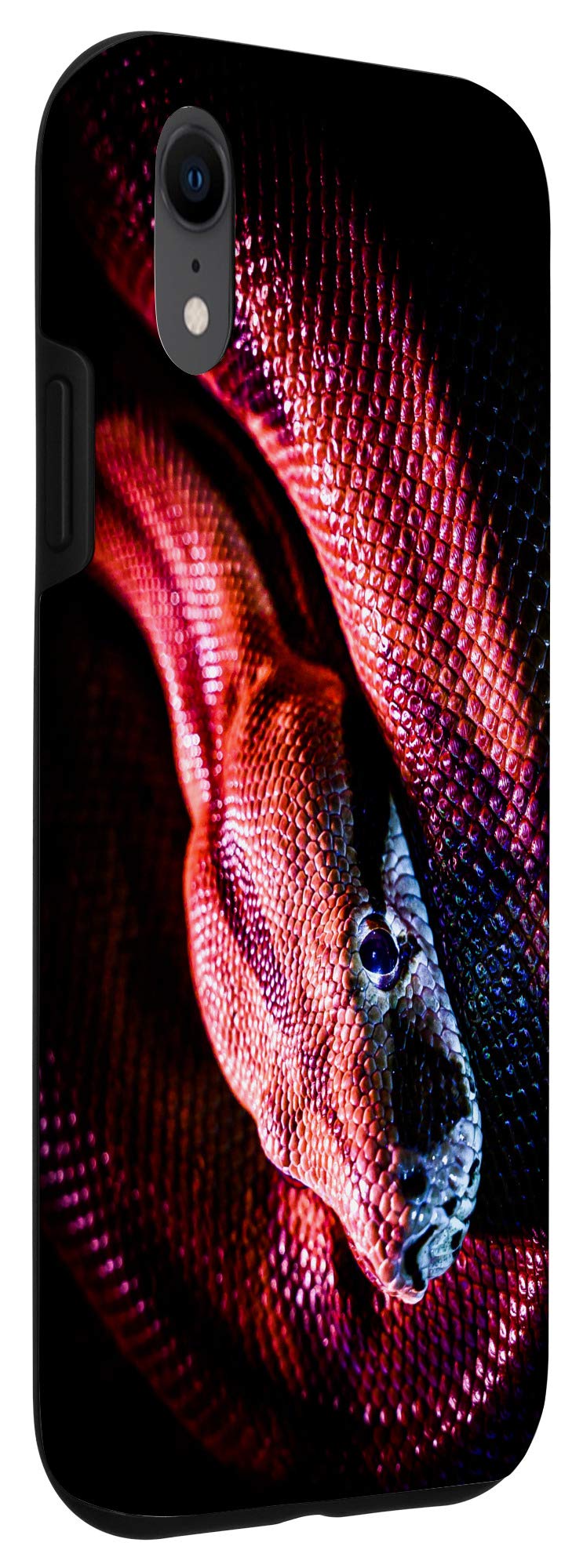 iPhone XR Snake Case - Constrictor Boa & Burmese Python Design - Durable Protective Cover for iPhone XR - Perfect for Outdoor Adventures, Travel & Everyday Use