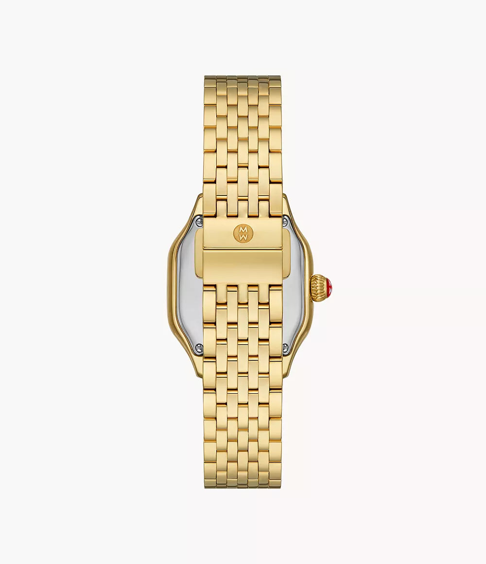 18K Gold Plated Diamond Dial Women's Watch - Elegant Luxury Timepiece for Women | Perfect for Formal Events, Parties & Everyday Wear