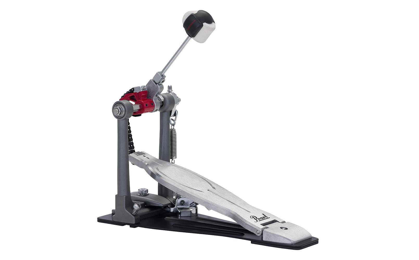 Pearl Eliminator Solo Single Bass Drum Kick Pedal - P1030R Red | High-Performance Drum Pedal for Professional Drummers & Live Performances