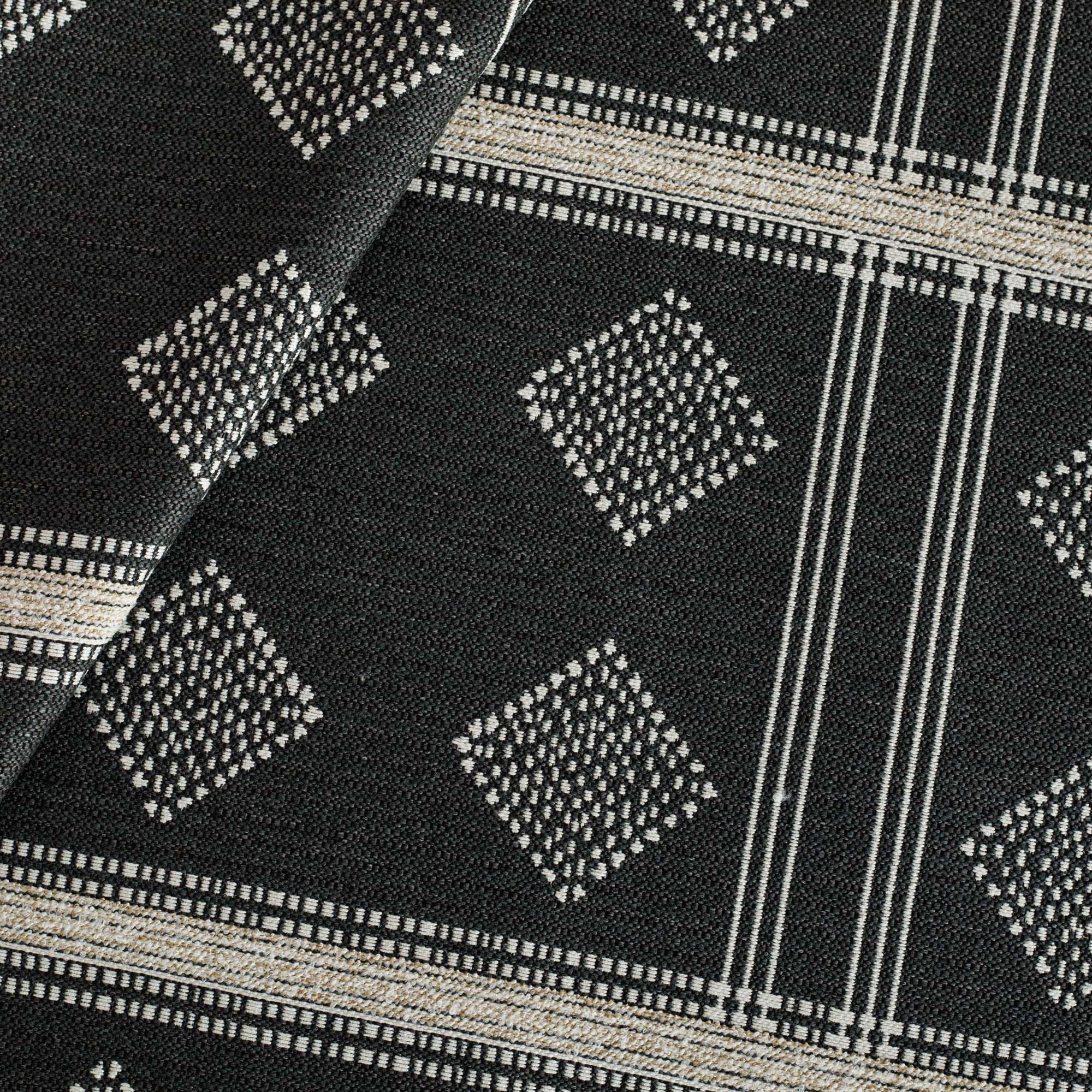 Premium Hobbs Fabric in Graphite - Soft, Durable & Stylish Upholstery Material for Sofas, Chairs & Home Decor