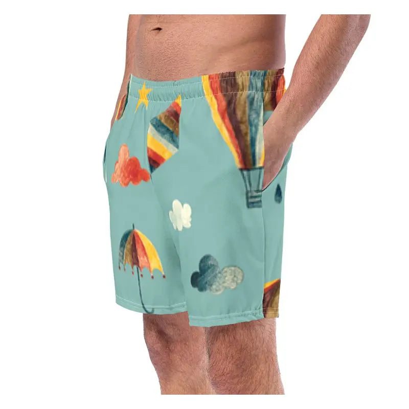 Men's Quick-Dry Swim Shorts for Beach & Pool | Lightweight & Comfortable | Perfect for Swimming, Surfing & Summer Activities