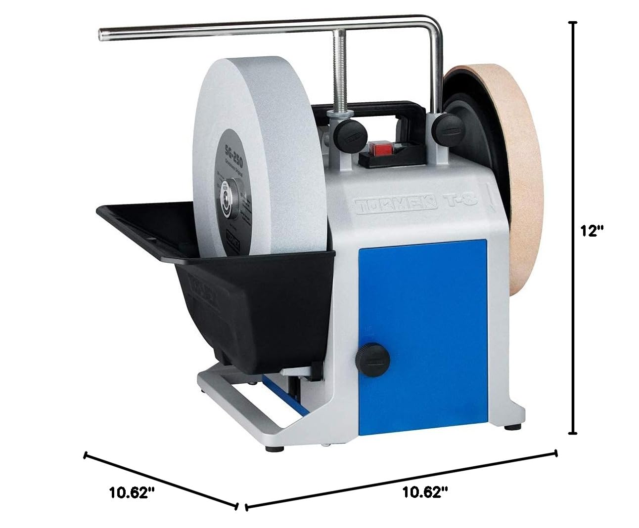 Tormek T-8 Magnum Sharpening System Kit with HTK-806 Hand Tool Kit & TNT-808 Woodturner's Kit - Professional Sharpener for Chisels, Knives, Woodturning Tools (US Version) - Perfect for Woodworking, Carpentry, and DIY Projects