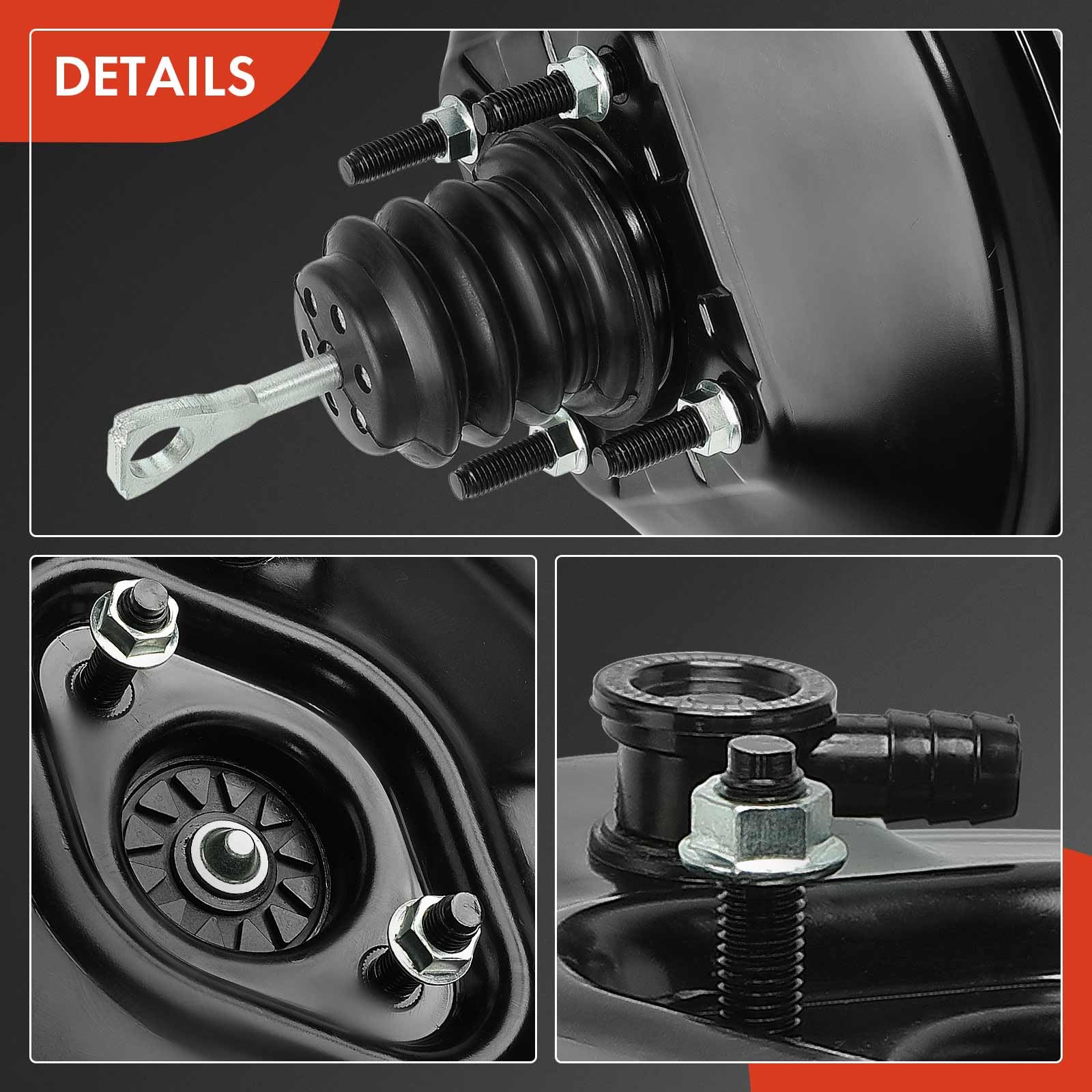 Premium Vacuum Power Brake Booster Replacement for 2006-2008 Chevrolet Trailblazer/Trailblazer EXT, GMC Envoy/Envoy XL, Buick Rainier & Saab 9-7x - High Performance Braking System for Off-Road Adventures & Daily Commuting