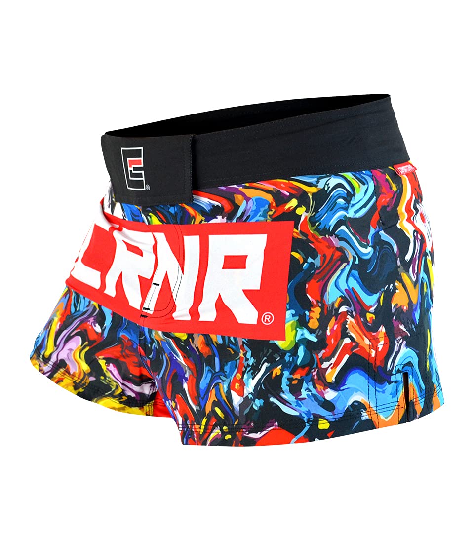BOSS Fight Shorts - Quick Dry BJJ MMA Muay Thai Kickboxing Training Shorts for Men & Women | Perfect for Grappling, Sparring & Combat Sports