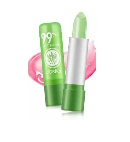 Aloe Vera Lip Balm for Dry Lips - Moisturizing & Soothing Lip Care with Natural Ingredients - Perfect for Winter, Chapped Lips & Daily Hydration