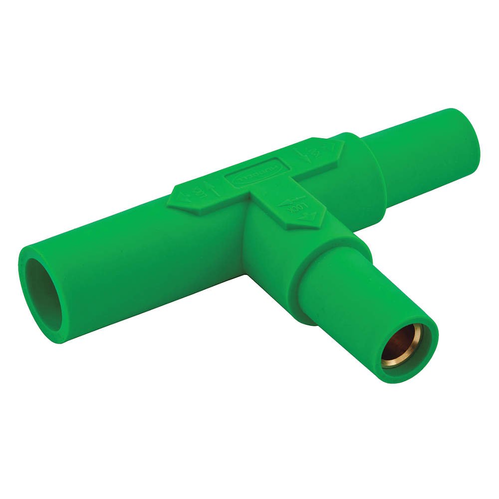 Hubbell HBL15TGN 3R 4X 12 Taper Nose Tapping Tee - Female-Female-Male Green - Electrical Connector for Industrial and Commercial Wiring Applications