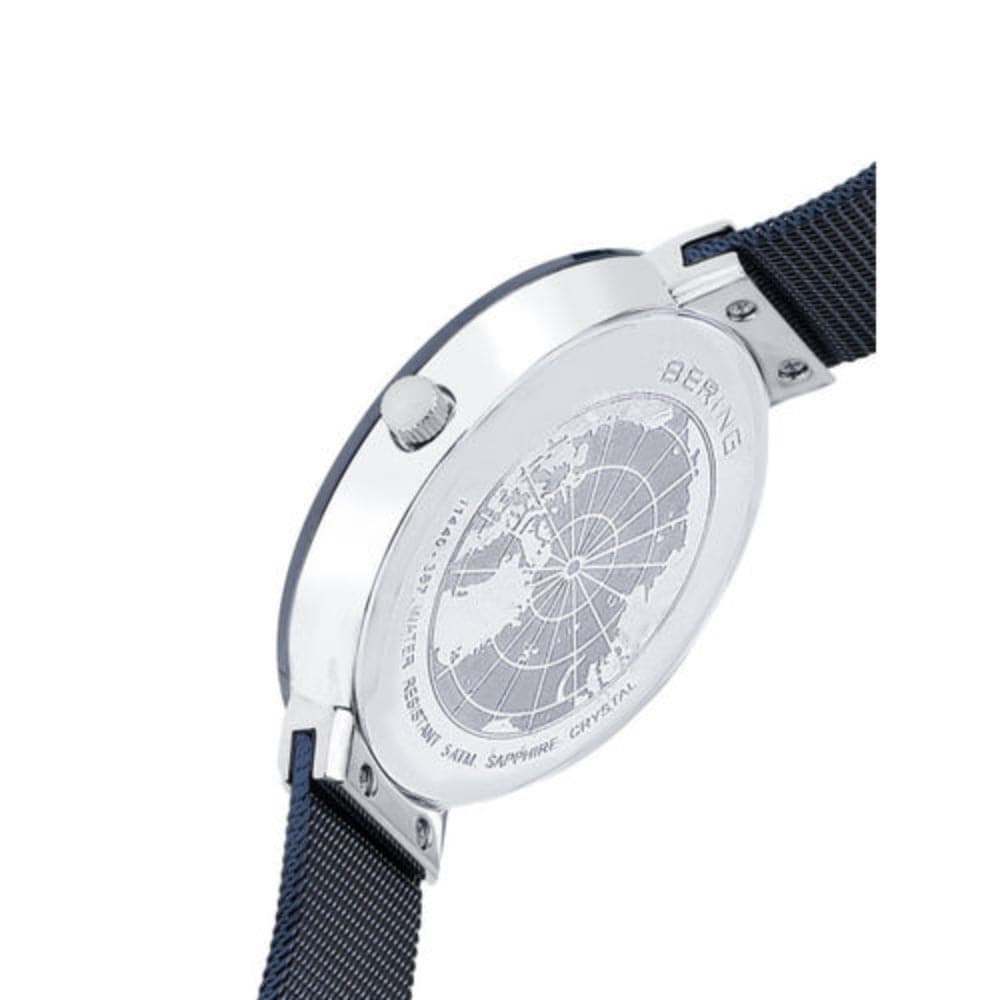 BERING 11440-387 Ceramic Women's Watch - Luxury Waterproof Analog Wristwatch for Women, Elegant Dress Watch for Business, Party & Everyday Wear