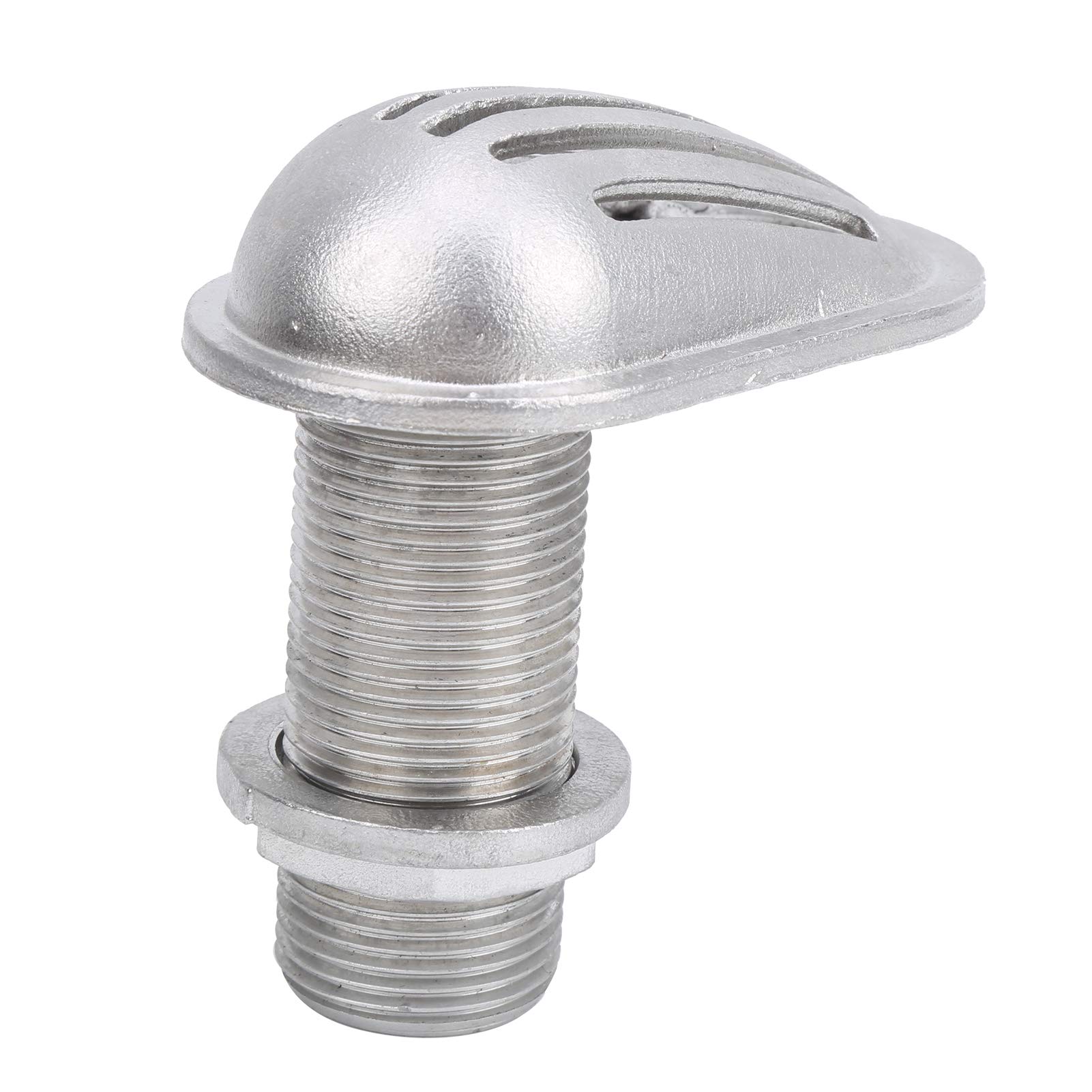 Alomejor 316 Stainless Steel Marine Boat Intake Strainer - Thru-Hull Water Pickup Filter Scoop for Boats, Yachts, Kayaks | Saltwater & Freshwater Use | Engine Cooling & Bilge Pump Protection