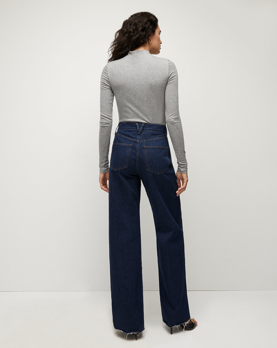 Theresa Ruched Turtleneck Sweater for Women - Elegant Long Sleeve Mock Neck Blouse for Work, Date Night & Fall Fashion