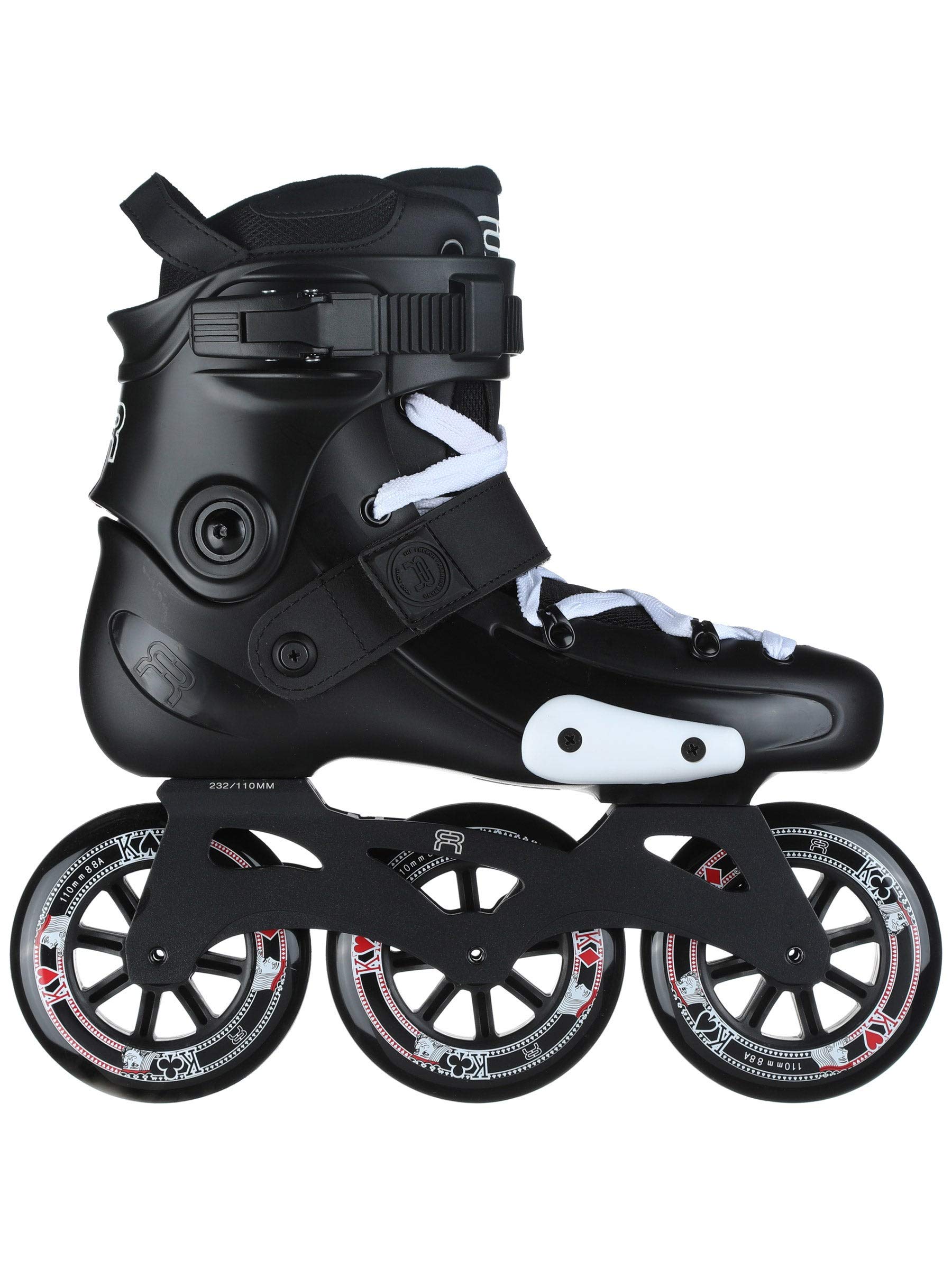 FR Skates FRX 310 2019 - 3 Wheel Inline Skates with 110mm Wheels for Urban Skating, Freeride & City Commuting | High-Speed Recreational Rollerblades by Popular French Brand (Men's US 10.5/EU 44) | Perfect for Fitness, Street Skating & Outdoor Adventures