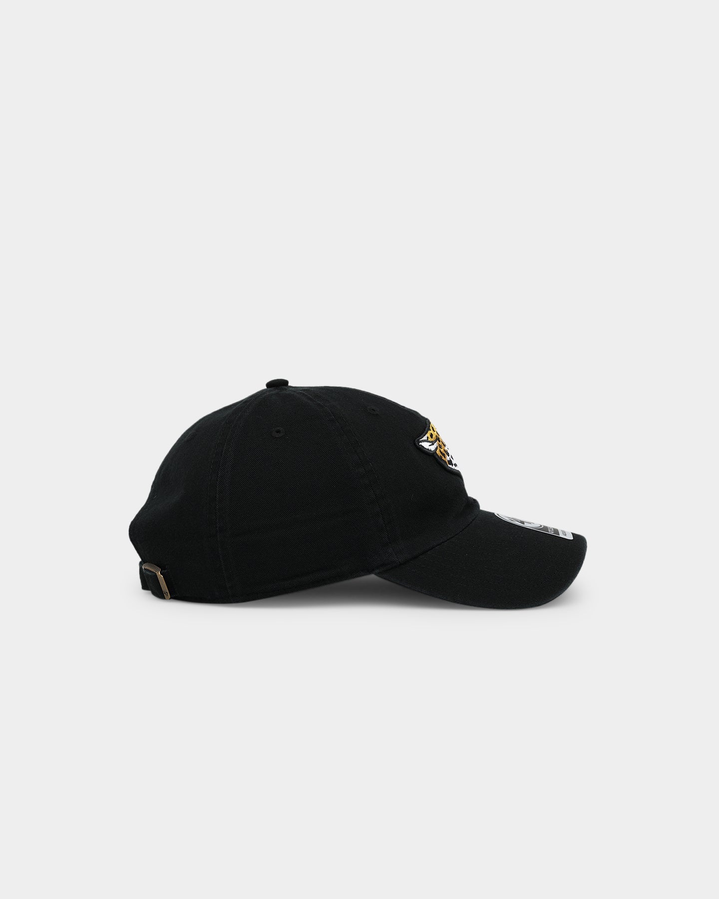47 Brand Kids' Jacksonville Jaguars 47 Clean Up Adjustable Strapback Cap - Black NFL Football Hat for Boys & Girls - Perfect for Game Day, School & Outdoor Activities