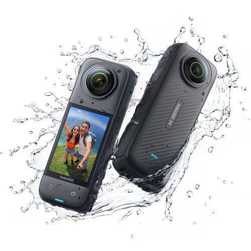 Insta360 X4 8K 360-Degree Waterproof Action Camera for Vlogging, Travel & Adventure - 5.7K Stabilized Video, AI Editing, Live Streaming