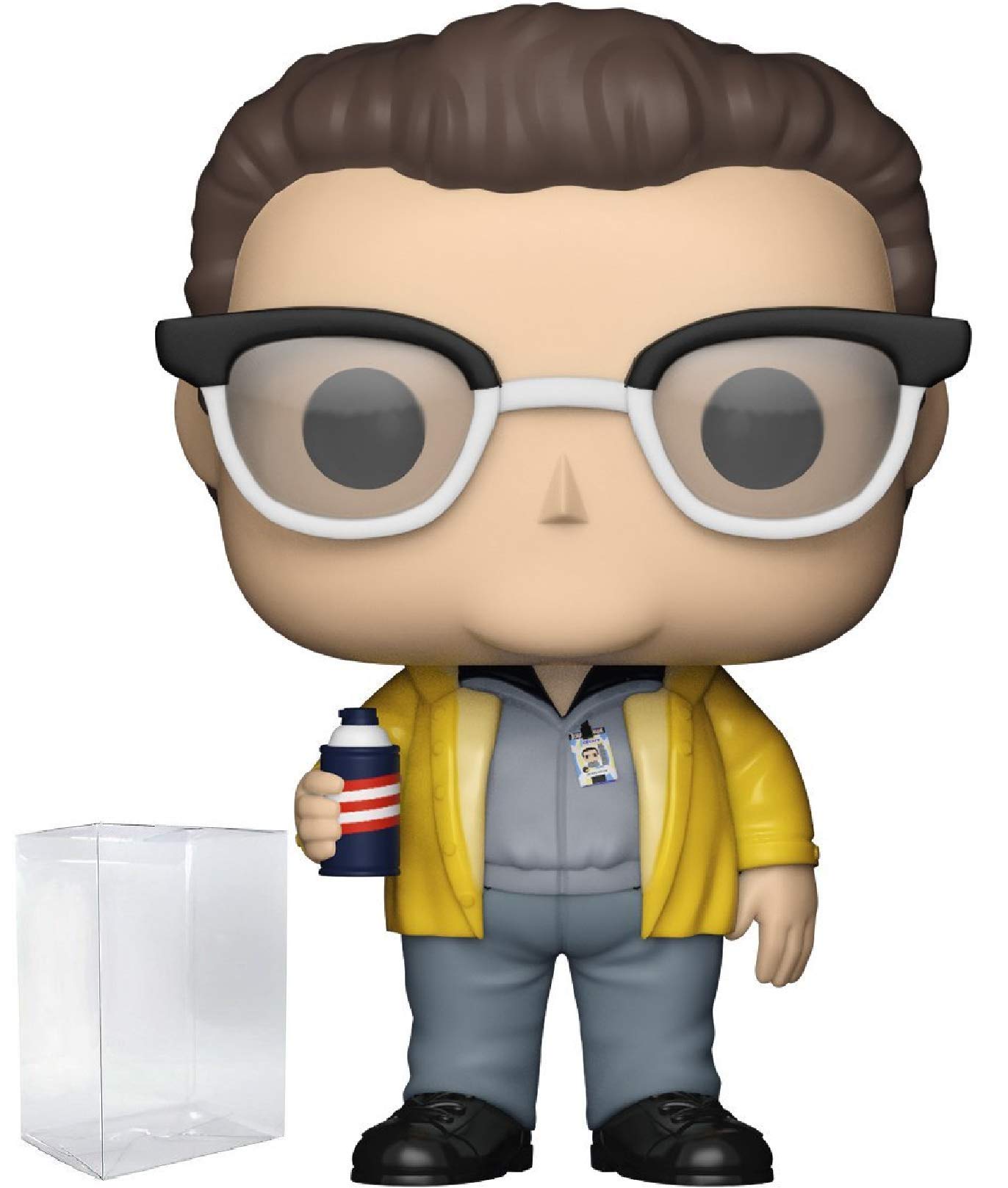 Funko Pop! Movies: Jurassic Park - Dennis Nedry Collectible Vinyl Figure with Pop Protector Case | Official Licensed Jurassic Park Merchandise | Perfect for Movie Fans, Collectors and Display Shelves