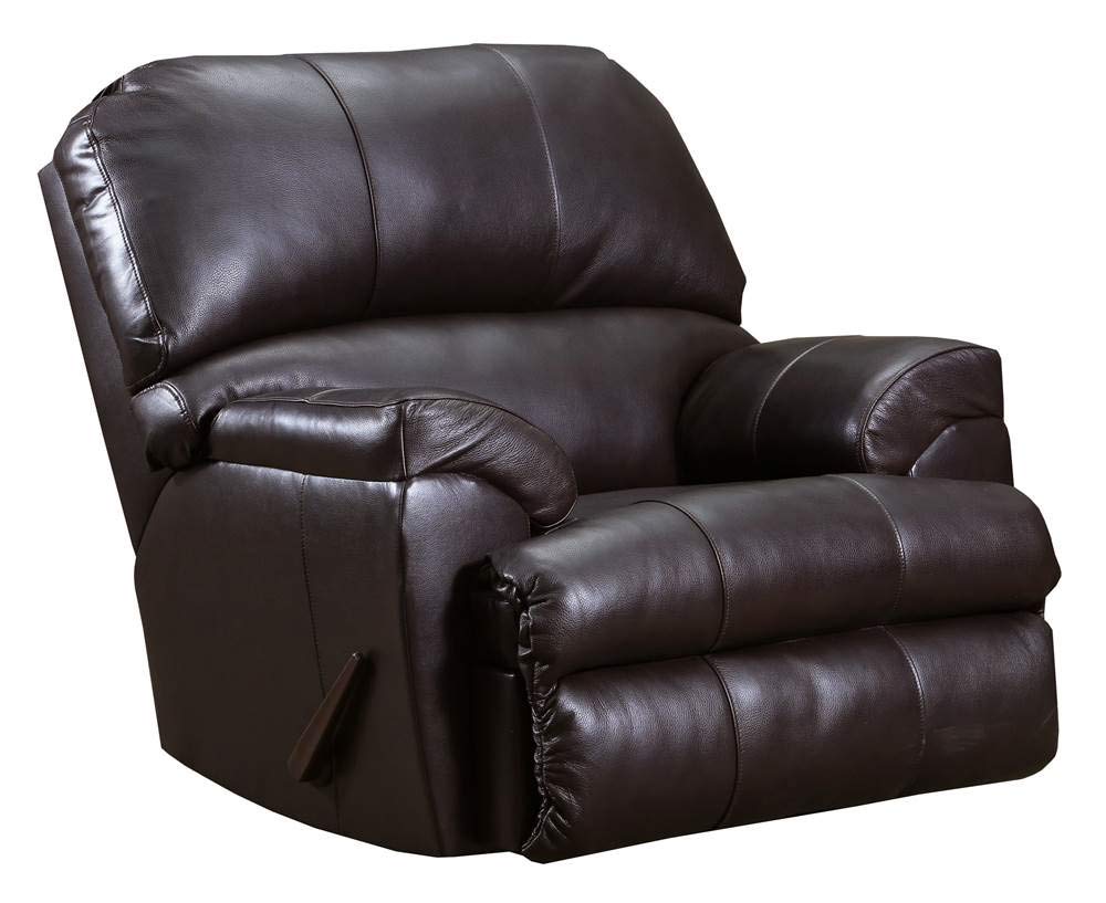 Acme Phygia Recliner - Espresso Top Grain Leather Match - Premium Comfort Chair for Living Room, Home Theater & Office
