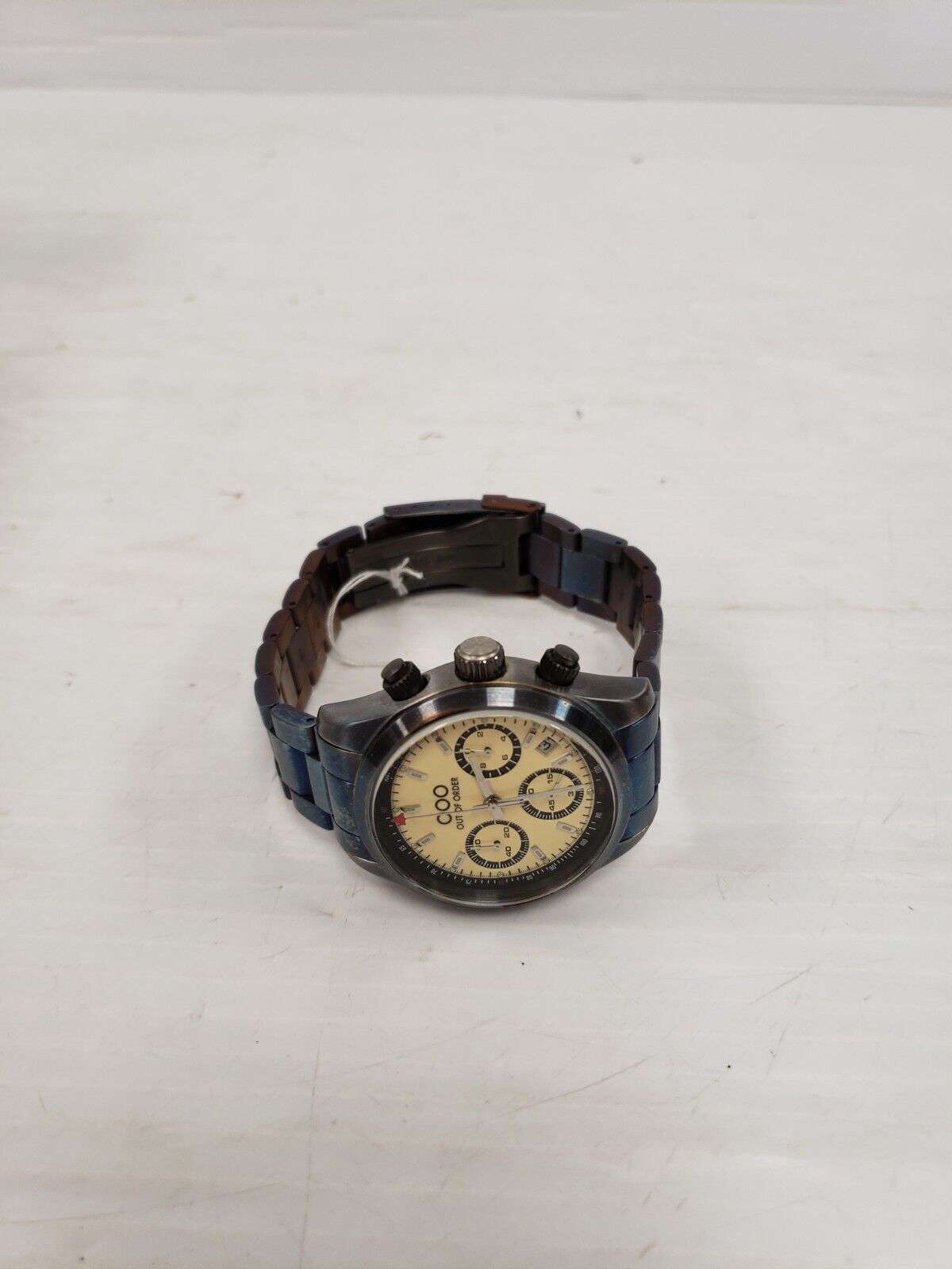 Out of Order Please Treat Me Bad Watch - Edgy Unisex Fashion Watch for Men & Women - Perfect for Punk, Gothic & Alternative Style Outfits