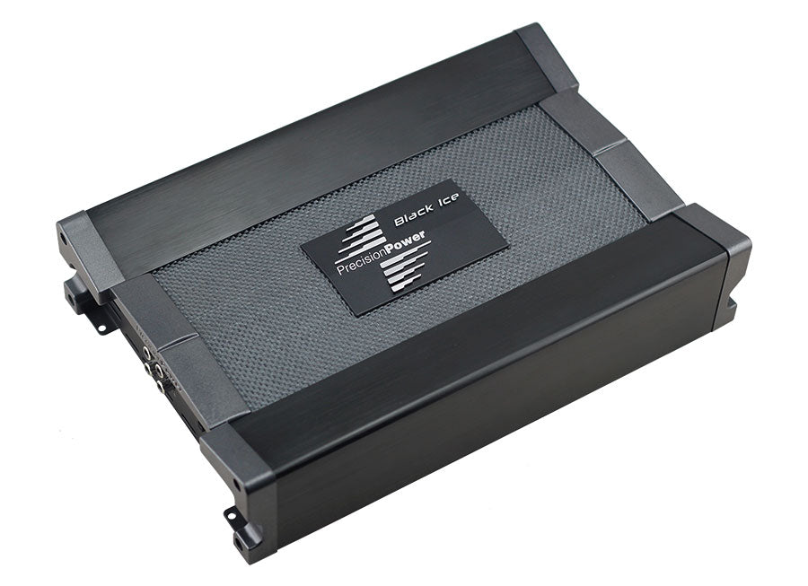 Precision Power ICE1000.4 Black Ice Series 1000W Class A/B 4 Channel Car Amplifier - High Power Audio for Cars, Trucks & Marine Vehicles