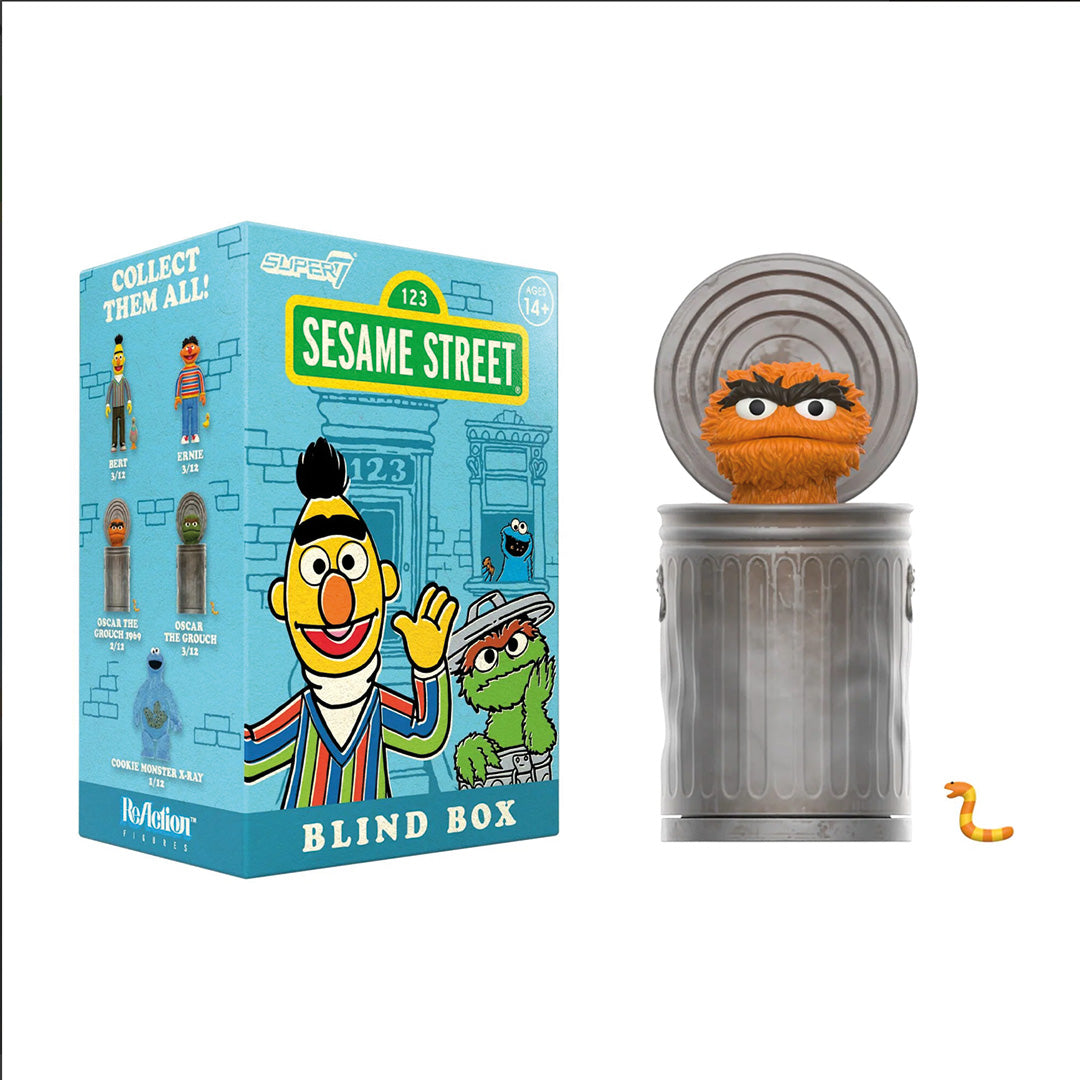 Sesame Street Blind Box Wave 1 - Collectible Mystery Toys for Kids | Fun Surprise Gifts for Birthday Parties & Playtime
