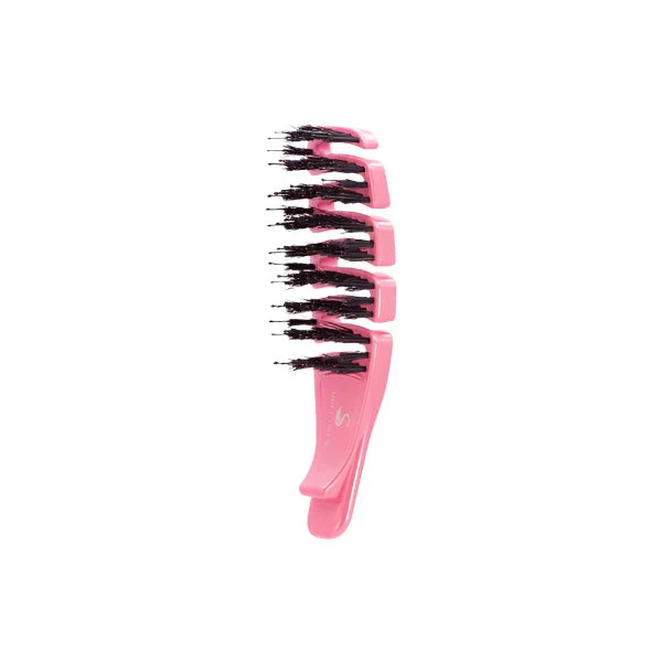 Ugly Swan Tangle-Free Hair Brush for Kids & Adults - Gentle Detangling for Wet & Dry Hair - Pain-Free Hair Comb for Curly, Thick, or Fine Hair - Perfect for Home, Travel & Salon Use