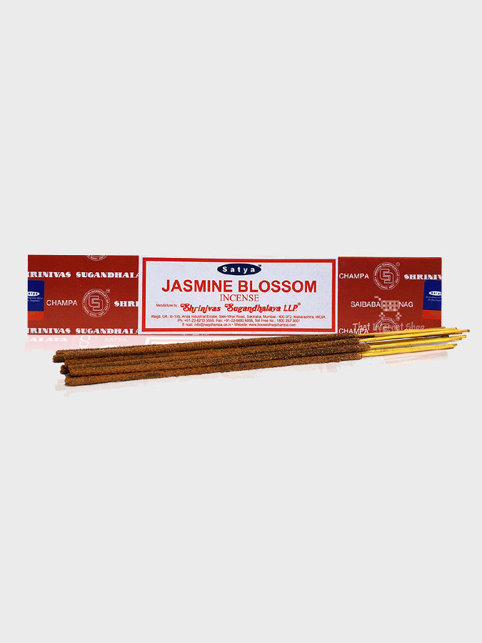 Satya Nag Champa Incense Sticks 15g Box - Premium Aromatic Sticks for Meditation, Yoga & Home Fragrance
