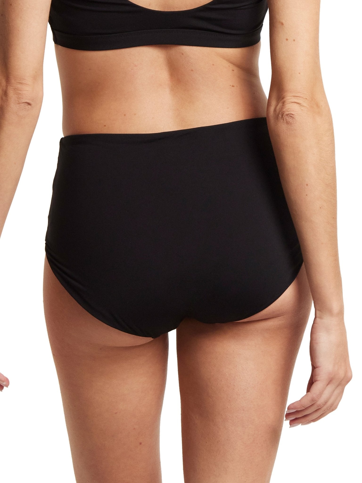 French Brief Swimsuit Bottom - High Waist Bikini Bottoms for Women, Comfortable Swimwear for Beach, Pool & Vacation