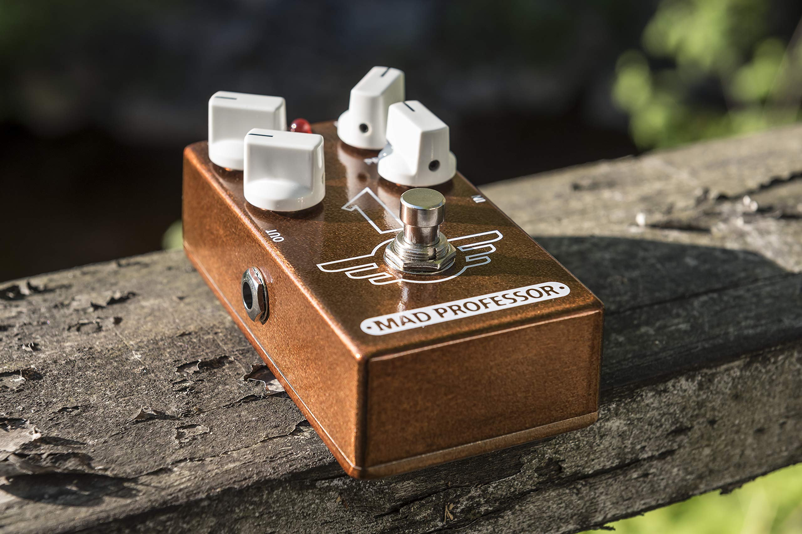 Mad Professor 1 Brown Sound Overdrive Guitar Effects Pedal - Vintage Tube Amp Tone for Rock & Blues Musicians | Stage & Studio Use