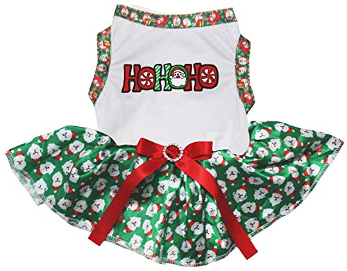 White/Green Santas